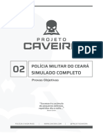 2º Simulado PMCE (Pós-Edital) - Projeto Caveira