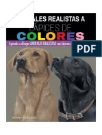 Animales Realistas A Lápices de Colores