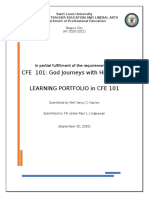 CFE 101 Learning Portfolio