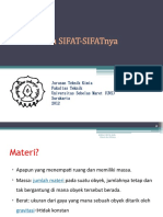 KIM - 01 Materi Dan Sifat-Sifatnya