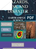 Hazards, Risk and Disaster 1