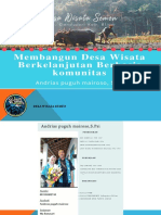 Desa Wisata Berbasis Komunitas