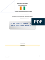 Plan de Gestion de La Main D'Oeuvre (Pgmo) : Union-Discipline-Travail