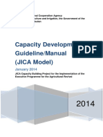 Capacity Development Guideline (JICA Model)