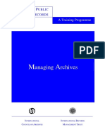 IRMT Manage Archives