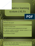 Alternative Learning System (ALS)