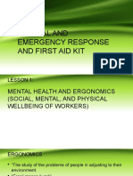 Medical and Emergency Response