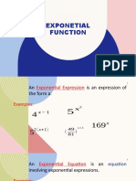 Exponetial Function