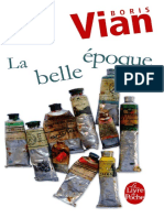 Vian, Boris - La Belle Époque-Le Livre de Poche (1998)