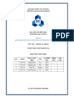 Bài Tiểu Luận Quy Trình Sản Xuất Nước Rửa Tay Sinh Học Từ Quả Bồ Hòn