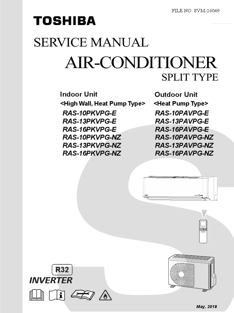 Service Manual: Split Type | PDF | Air Conditioning | Pipe (Fluid ...