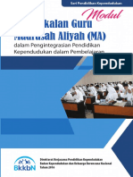 BUKU - Modul Diklat Untuk Guru Madrasah Aliyah (MA) (SMA) - Edit (2016)