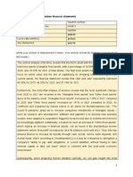 Interpreting financial statements