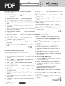 Progress Test 4-7