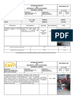 Informe de Terreno Cavi SpA