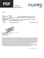 Certificado de Incapacidad Nueva EPS 2022 | PDF