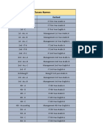 Classes Names 22 23