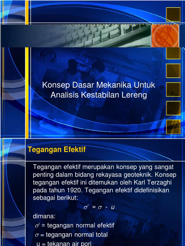 Faktor Kestabilan Lereng dalam Analisis FEM
