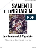Pensamento e Linguagem - Lev Semenovich Vygotsky