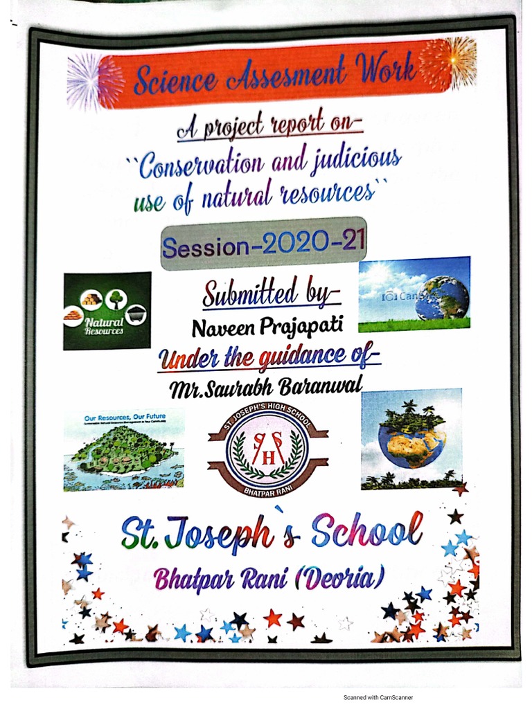 Conservation and Judicious Use of Natural Resources PDF