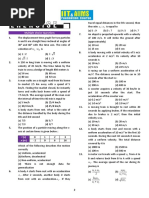 Motion Foundation Questions