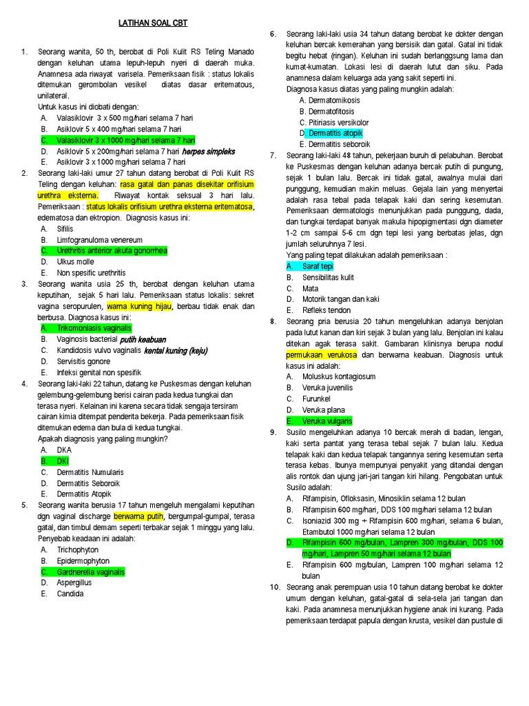 Latihan Soal Cbt 3 1 Pdf