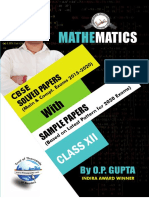 CBSE Solved Papers (2015-2020) by OP Gupta