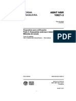 NBR 10821-3 - 2017-Esquadrias para Edificacoes - Parte 3 Esquadrias Externas e Internas - Metodos de Ensaio