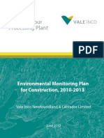 Environmental Monitoring Plan Sample Long Harbpor Processing Plant