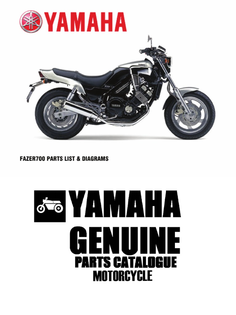 1986 1987 FZX700 S | PDF | Screw | Clutch
