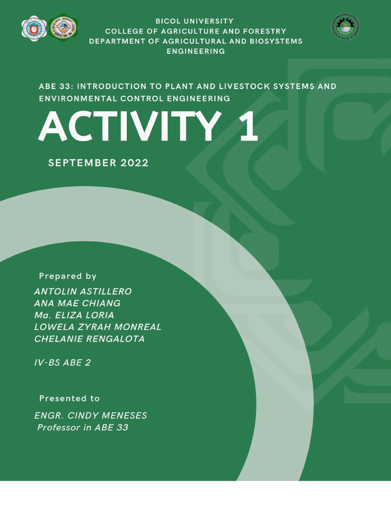 Activity 1 group 1 abe 33 pdf cabbage onion