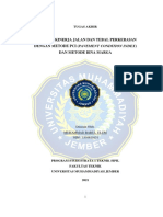 Evaluasi Kinerja Jalan Dan Tebal Perkerasan Dengan Metode Pci (Pavement Condition Index) Dan Metode Bina Marga