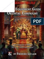 Arms and Equipment Guide For Oriental Campaigns