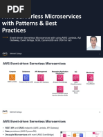 AWS Serverless Microservices