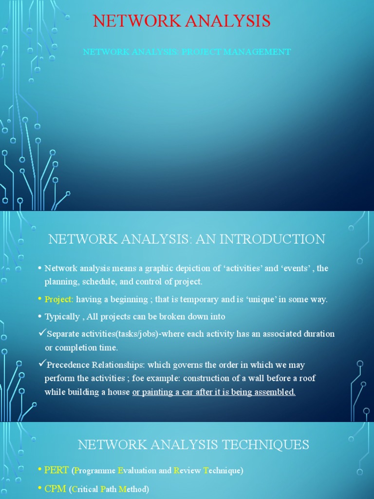 Network Analysis | PDF