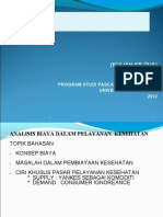 (Kuliah Ke-Dua) : Program Studi Pascasarjana Farmasi Universitas Pancasila 2012