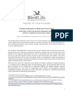 BIRDLIFE 2007 BHDTF Position Power Lines and Birds 2007-05-10