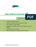 1.Unit & Batch Costing