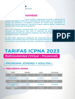 Comunicado Nuevas Tarifas2023