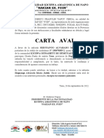 Carta Aval