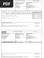 Ifb Industries Limited: Rate Amount Rate Amount Rate Amount