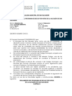 Reglamento Del Programa de Becas Por Notas de La Alcaldia de San Salvador