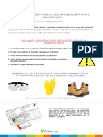 Instructivo de Manejo Seguro de Sustancias Peligrosas Krisna Vasquez