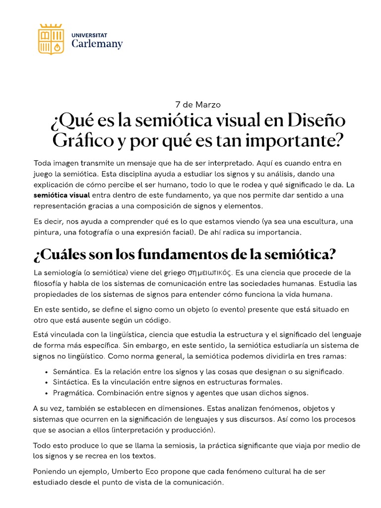 ¿Qué Es La Semiótica Visual en Diseño Gráfico y Por Qué Es Tan