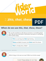 Wider World Starter Grammar Presentation 2 2