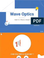Wave Optics 1