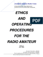 IARU Ham Radio Operator Guidelines