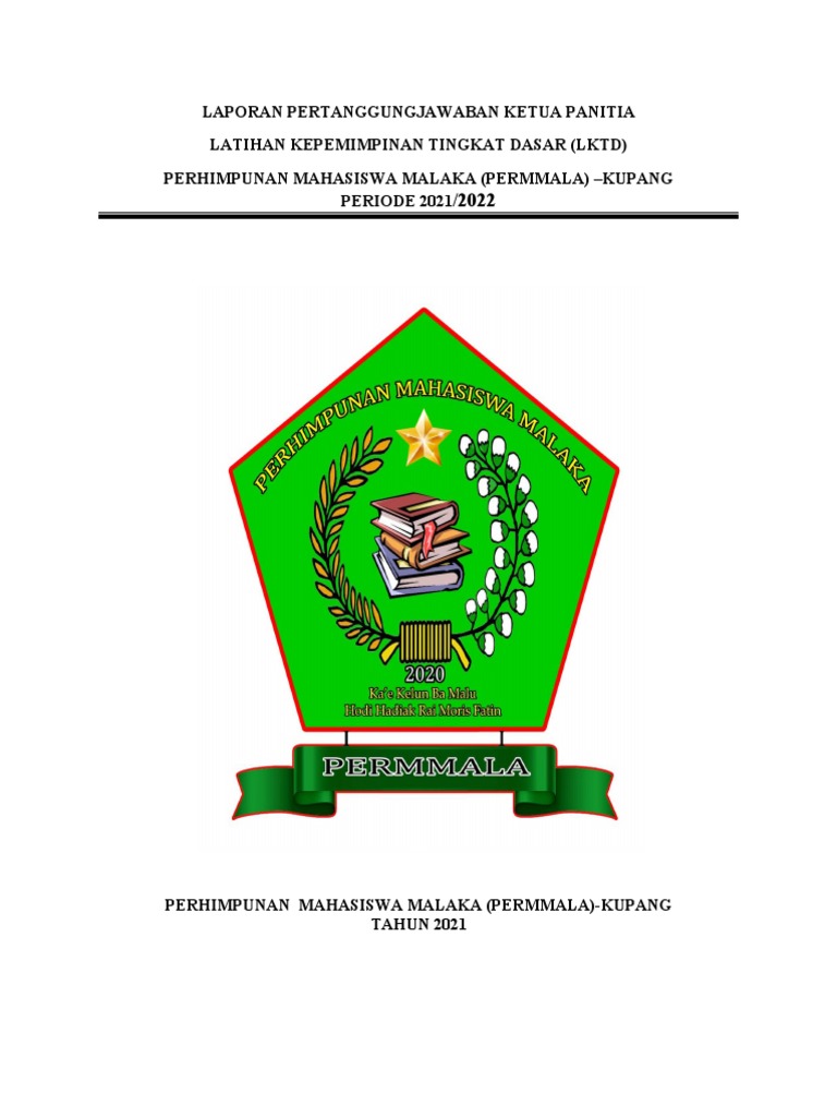 Laporan LKTD PERMMALA 2021/2022 | PDF | Pengelolaan Keuangan & Uang