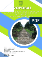 Proposal Jalan Poros Tengah