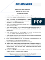 Syarat Pendaftaran Honda DBL With KFC 2022-2023